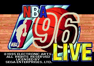 NBA Live 96 screenshot 4 for Sega Genesis